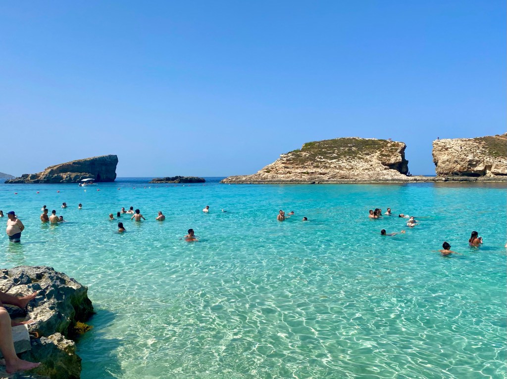 Comino, Den Blå Lagune på Malta.