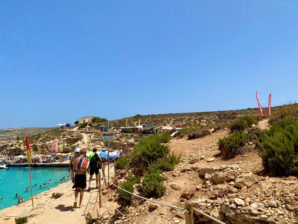 Comino, Den Blå Lagune på Malta.