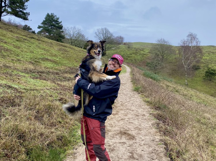 Torben og Milla i Mols Bjerge.